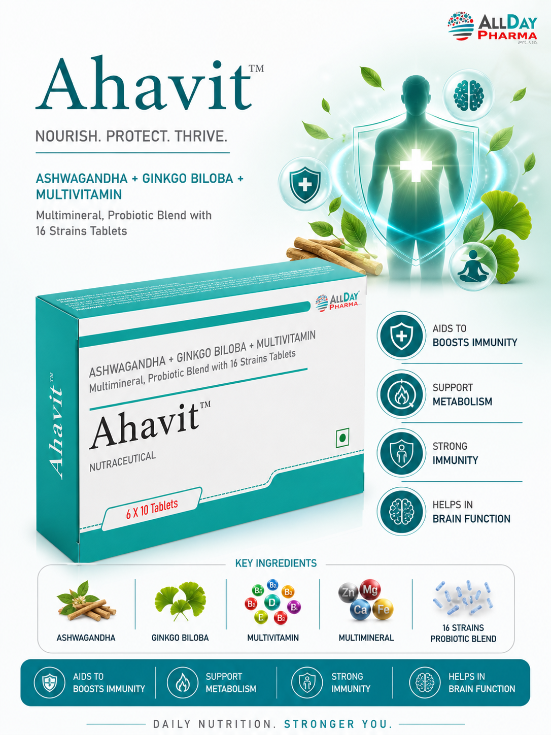 AllDay Pharma Ahavit | Advanced Supp/ort for Daily Health, Vitality, and Overall Wellness - Image 3