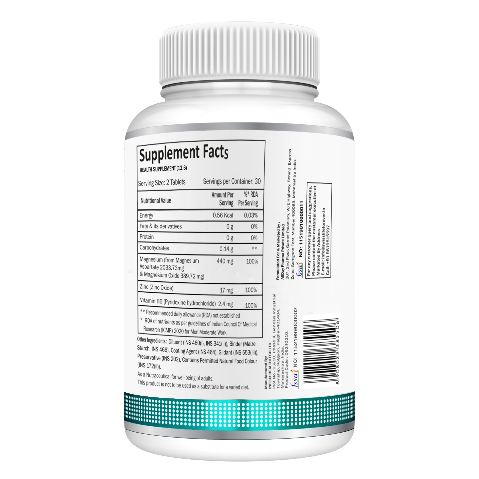 ZMA & Zinc Supplement | Magnesium, Zinc & Vitamin B6 Formula for Muscle Recovery, Strength, Sleep Quality & Immunity Support for Men and Women - Image 3