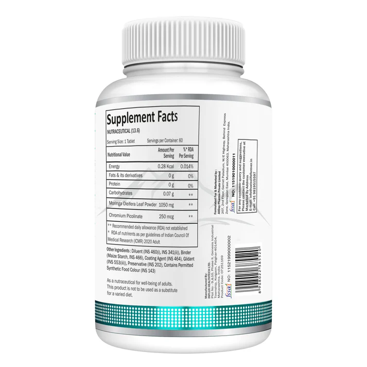 SwissLife Forever Moringa Tablets | Natural Energy & Immunity Support Formula for Digestion, Metabolism, and Overall Wellness | 60 Tablets - Image 2